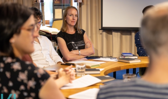 Diskuze během setkání Čtenářského klubu